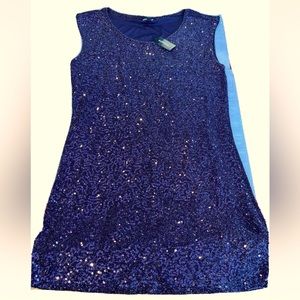 purple black Valentine’s Day BLING PARTY DRESS Sequins Mini Sheath EXPRESS S NEW